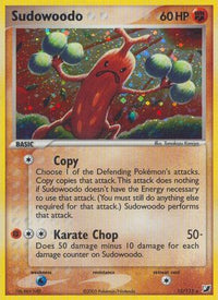 Sudowoodo  - Holofoil Unseen Forces - Holo Rare