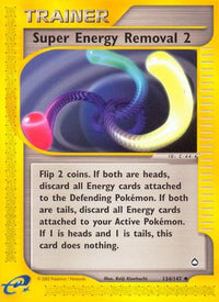 Super Energy Removal 2  Aquapolis - Uncommon
