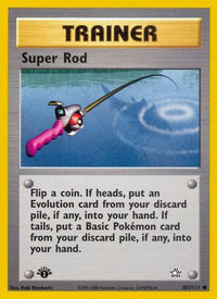 Super Rod 103  - 1st Edition Neo Genesis - Common