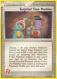 Surprise! Time Machine  Team Rocket Returns - Uncommon