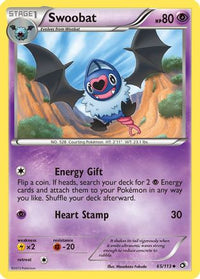 Swoobat  Legendary Treasures - Uncommon