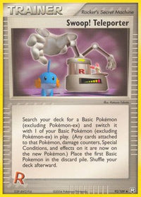 Swoop! Teleporter  Team Rocket Returns - Uncommon