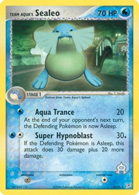 Team Aqua's Sealeo - 16/95/95  Team Magma vs Team Aqua - Rare