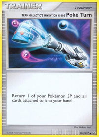 Team Galactic's Invention G-105 Poke Turn 118  Platinum - Uncommon