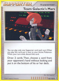 Team Galactic's Mars 126  Secret Wonders - Uncommon