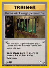 The Rocket's Training Gym (104/132) [Gym Heroes] 1st Edition - Rare