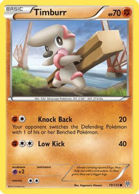 Timburr  Plasma Storm - Common