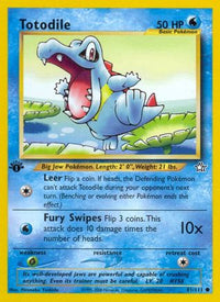 Totodile (081/111) [Neo Genesis] 1st Edition - Common