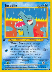 Totodile (085/105) [Neo Destiny] 1st Edition - Common