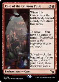 Case of the Crimson Pulse (Promo Pack) [Murders at Karlov Manor Promos]