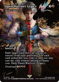 Dawn Warriors' Legacy - Mizzix's Mastery (Showcase) -  / Dawn Warriors' Legacy (Borderless) Foil (FCA-041) - FINAL FANTASY: Through the Ages