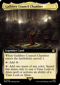 Gallifrey Council Chamber (Extended Art) [Doctor Who]