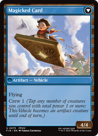 Sidequest: Card Collection // Magicked Card - Foil (FIN-073) - FINAL FANTASY