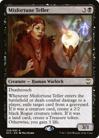 Misfortune Teller (Promo Pack) [Streets of New Capenna Commander Promos]
