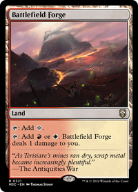 Battlefield Forge -  Foil (M3C-321) - Modern Horizons 3 Commander