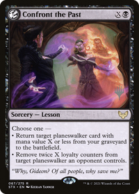 Confront the Past (Promo Pack) [Strixhaven: School of Mages Promos]