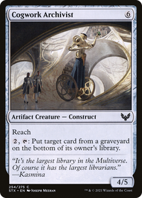 Cogwork Archivist [Strixhaven: School of Mages]