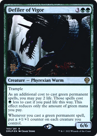 Defiler of Vigor [Dominaria United Prerelease Promos]