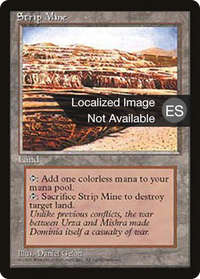 Strip Mine [Fourth Edition (Foreign Black Border)]