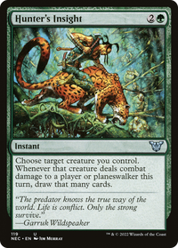 Hunter's Insight [Kamigawa: Neon Dynasty Commander]