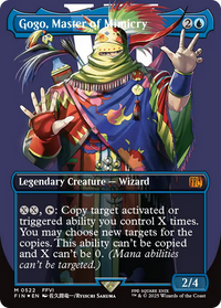Gogo, Master of Mimicry -  (Borderless) Foil (FIN-522) - FINAL FANTASY