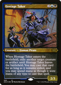 Hostage Taker (Foil Etched) -  Foil (2X2-505) - Double Masters 2022