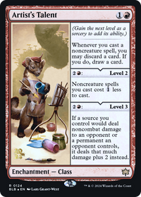 Artist's Talent [Bloomburrow Prerelease Promos]