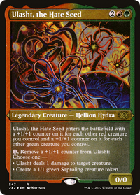 Ulasht, the Hate Seed (Foil Etched) -  Foil (2X2-547) - Double Masters 2022