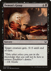 Demon's Grasp [Duel Decks: Nissa vs. Ob Nixilis]