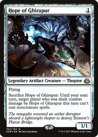 Hope of Ghirapur [Aether Revolt Prerelease Promos]