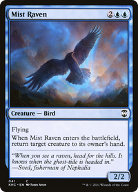 Mist Raven [Kaldheim Commander]