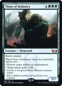 Titan of Industry [Streets of New Capenna Prerelease Promos]