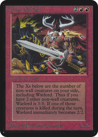 Keldon Warlord [Alpha Edition]