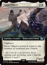 Snow Villiers - : (Extended Art) Foil (FIN-432) - FINAL FANTASY