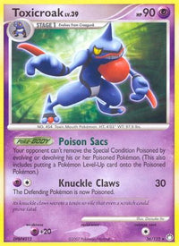 Toxicroak  Mysterious Treasures - Rare
