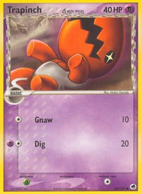 Trapinch (Delta Species) 068/101  Dragon Frontiers - Common