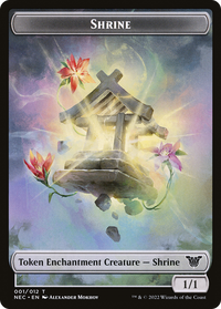 Shrine Token [Kamigawa: Neon Dynasty Commander Tokens]