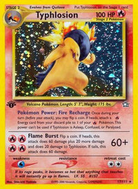 Typhlosion (017/111) [Neo Genesis] Unlimited Holofoil - Holo Rare