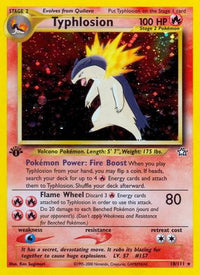 Typhlosion (18/111) [Neo Genesis] Unlimited Holofoil - Holo Rare