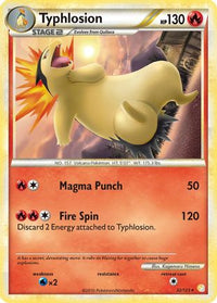 Typhlosion  HeartGold SoulSilver - Rare