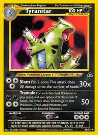 Tyranitar (031/75) [Neo Discovery] 1st Edition - Rare