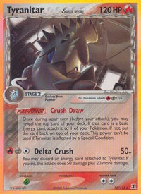 Tyranitar (Delta Species)  - Holofoil Delta Species - Holo Rare