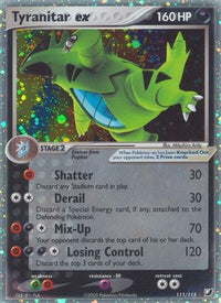 Tyranitar ex  - Holofoil Unseen Forces - Ultra Rare