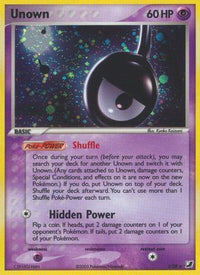 Unown (!)  - Holofoil Unseen Forces - Holo Rare
