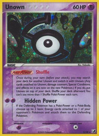 Unown (S)  - Holofoil Unseen Forces - Holo Rare