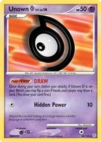 Unown [D]/130  Diamond and Pearl - Uncommon