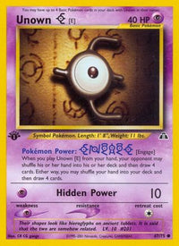 Unown [E] (067/75) [Neo Discovery] 1st Edition - Common