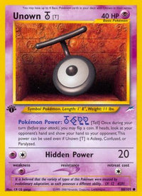 Unown [T] 088  - Unlimited Neo Destiny - Common
