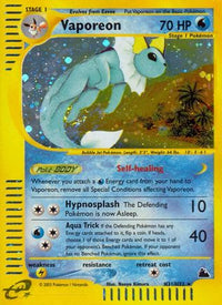 Vaporeon (H31)  - Holofoil Skyridge - Holo Rare