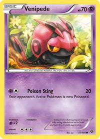 Venipede  XY Base Set - Common